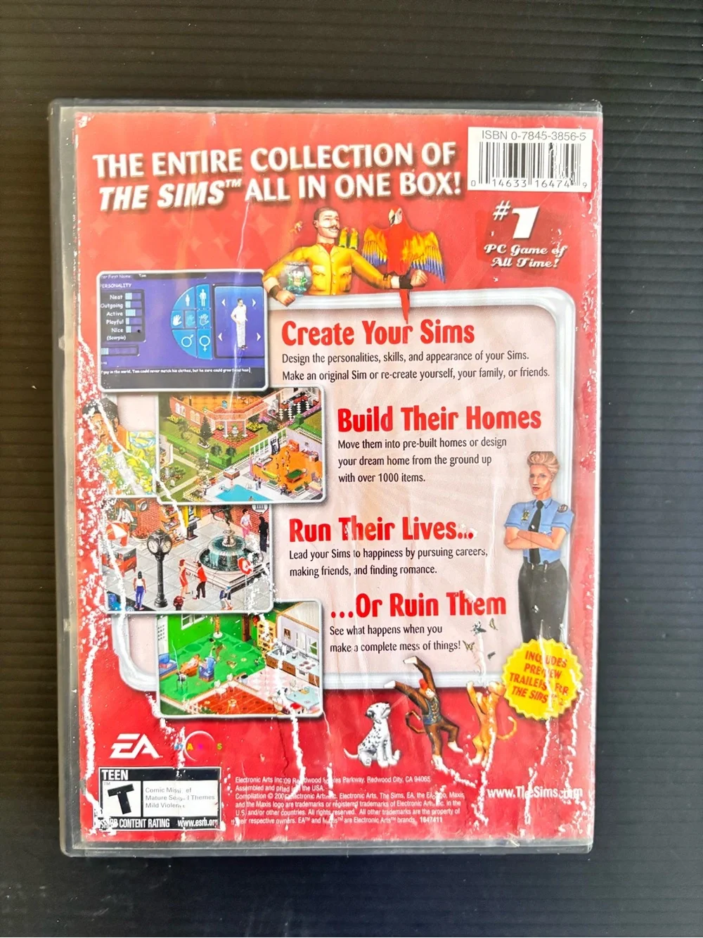 The Sims Complete Collection PC Windows 4 Disc Set EA Maxis